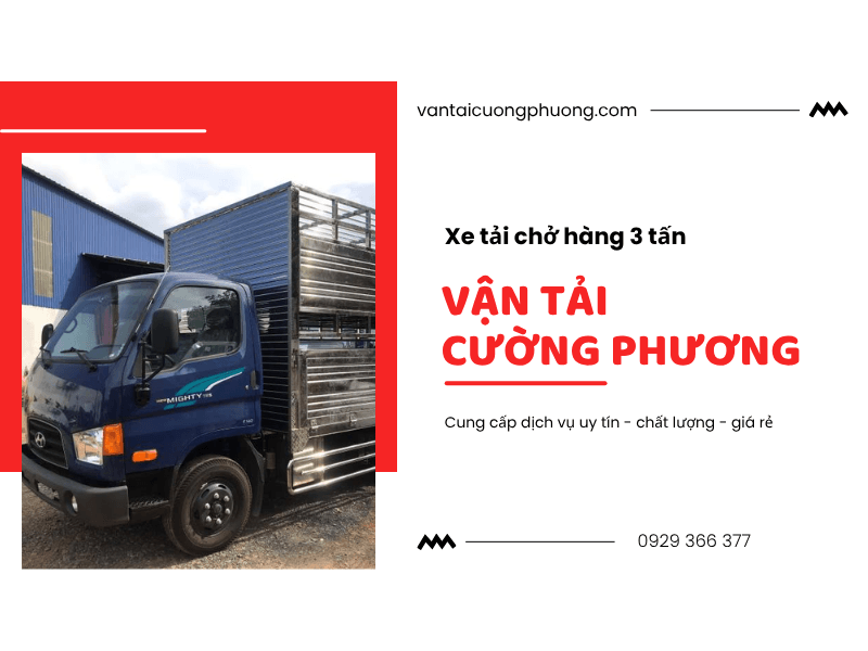 xe tải chở hàng 3 tấn