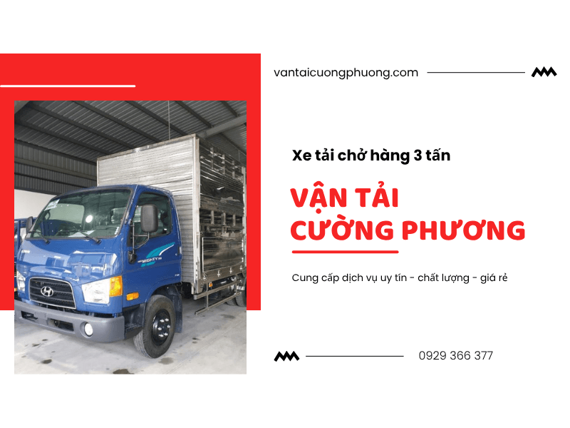 xe tải chở hàng 3 tấn