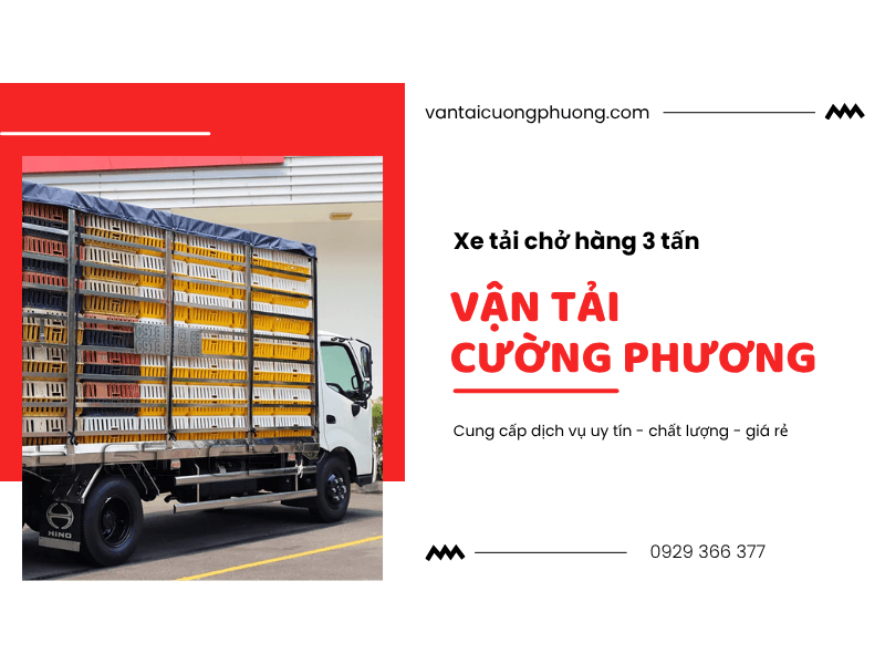 xe tải chở hàng 3 tấn