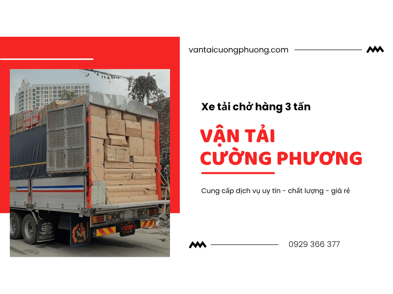 xe tải chở hàng 3 tấn