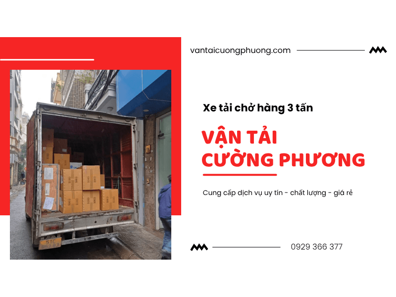 xe tải chở hàng 3 tấn