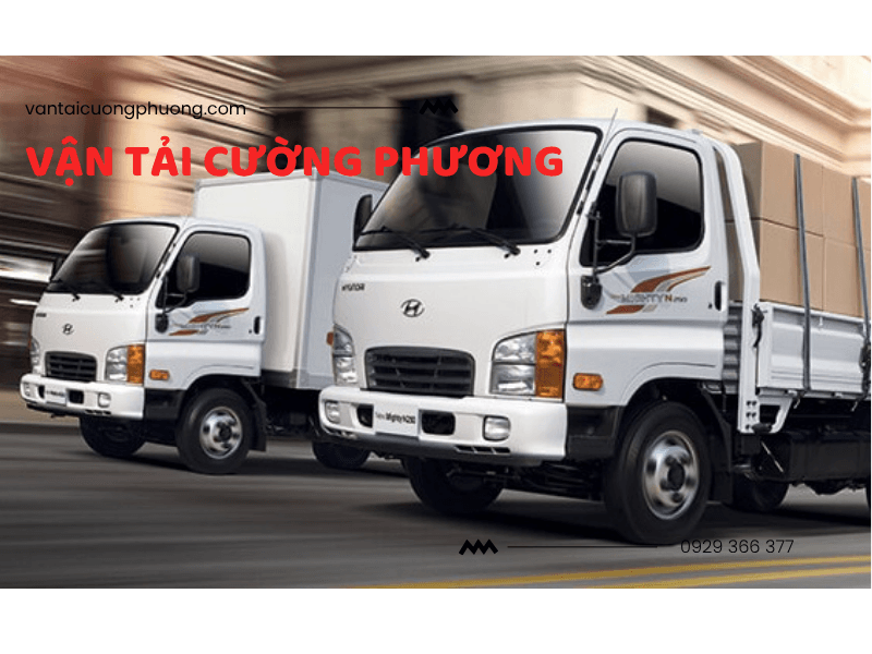 xe tải chở hàng có chiều cao