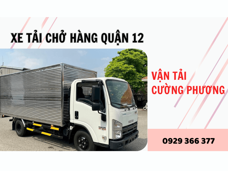 xe tải chở hàng quận 12