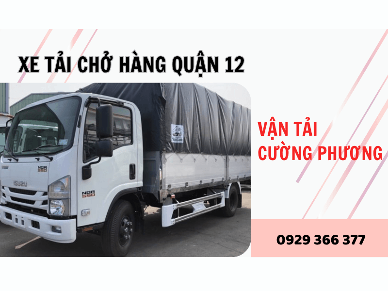 xe tải chở hàng quận 12