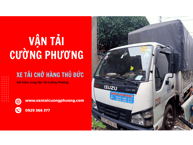 xe tải chở hàng Thủ Đức