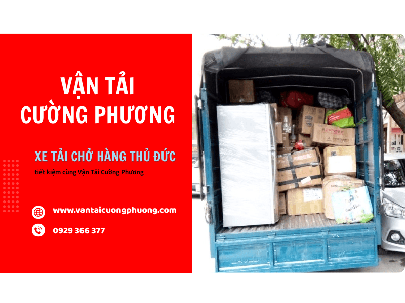 xe tải chở hàng Thủ Đức