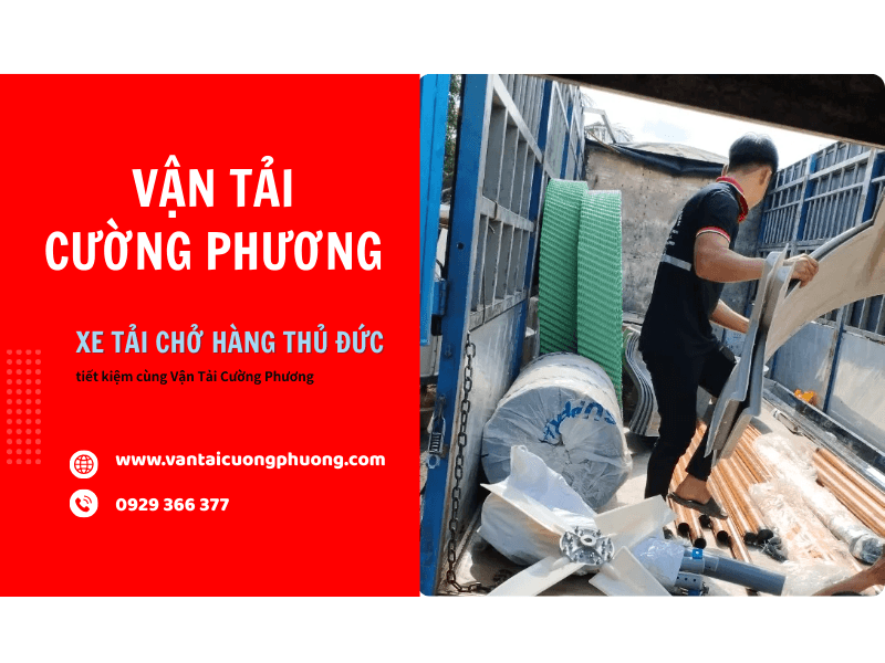 xe tải chở hàng Thủ Đức