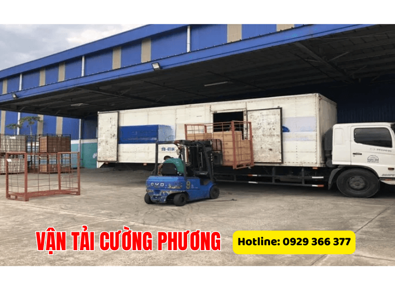 thuê xe chở hàng nhập khẩu về kho