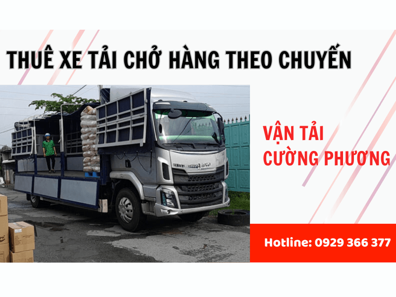 thuê xe tải chở hàng theo chuyến