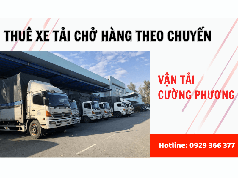 thuê xe tải chở hàng theo chuyến