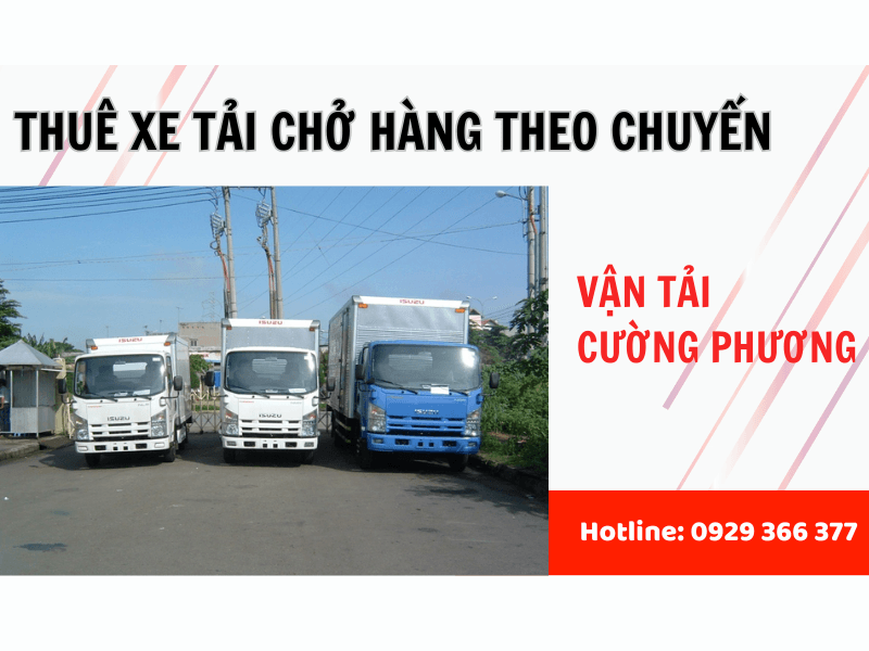 thuê xe tải chở hàng theo chuyến
