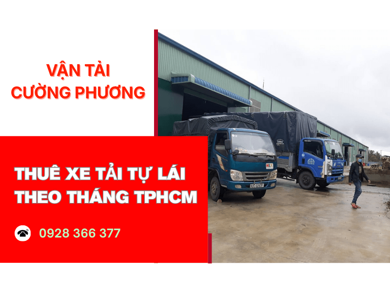 thuê xe tải tự lái theo tháng TPHCM