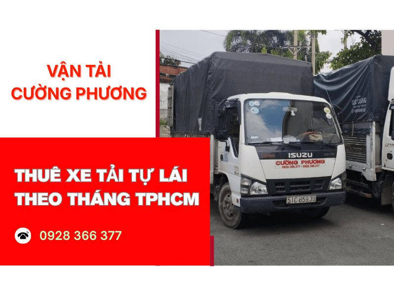thuê xe tải tự lái theo tháng TPHCM