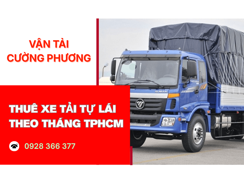 thuê xe tải tự lái theo tháng TPHCM