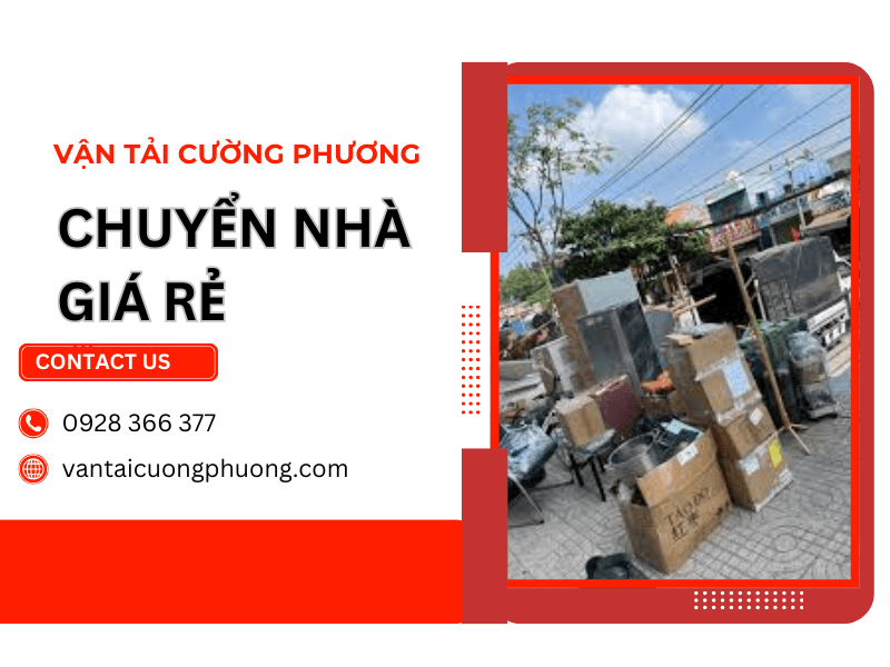 chuyển nhà giá rẻ, phục vụ trọn gói tại Phường Minh Phụng