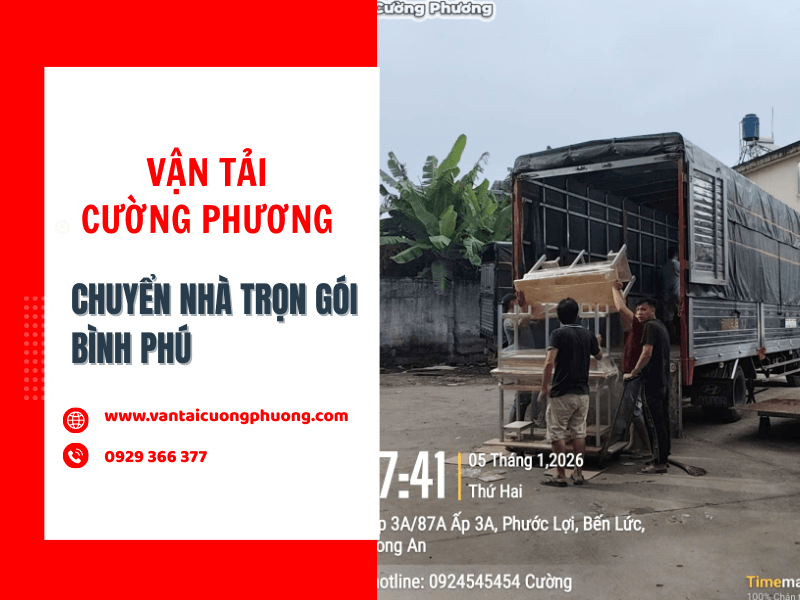 chuyển nhà trọn gói bình phú