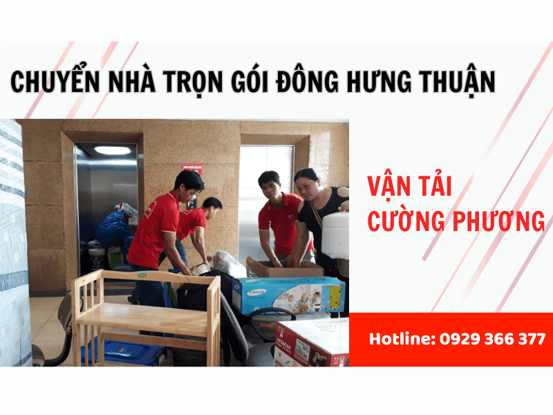 chuyển nhà trọn gói Đông Hưng Thuận
