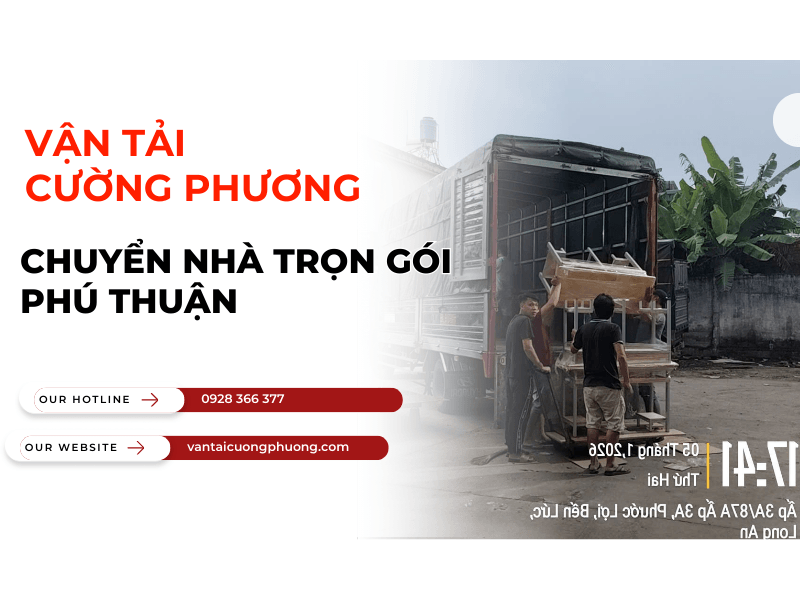 Chuyển nhà trọn gói Phú Thuận