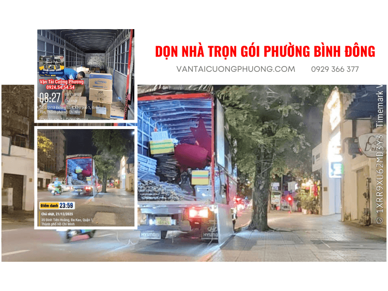 dọn nhà trọn gói Phường Bình Đông