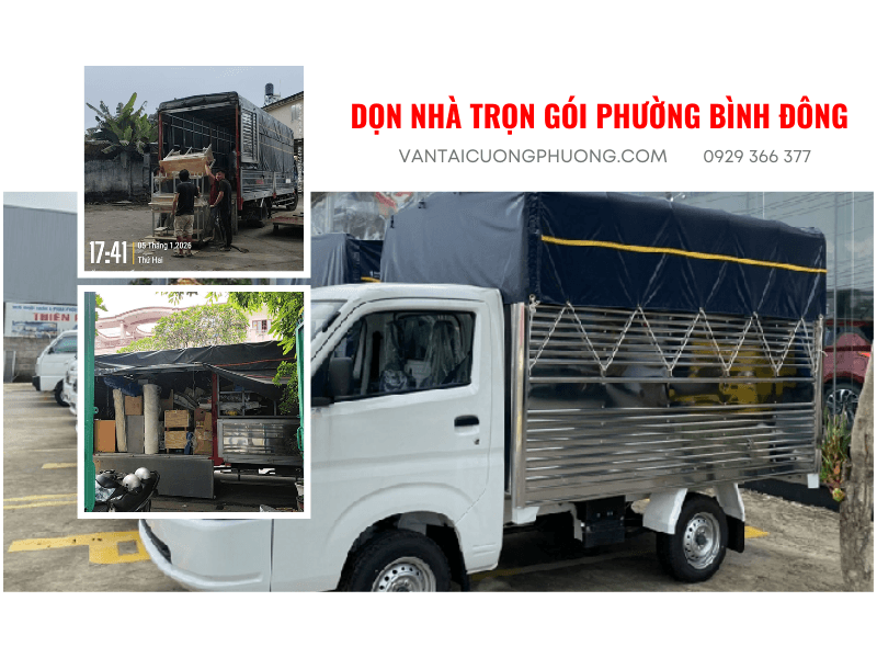 dọn nhà trọn gói Phường Bình Đông