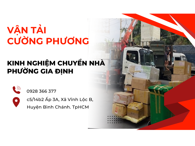 chuyển nhà Phường Gia Định